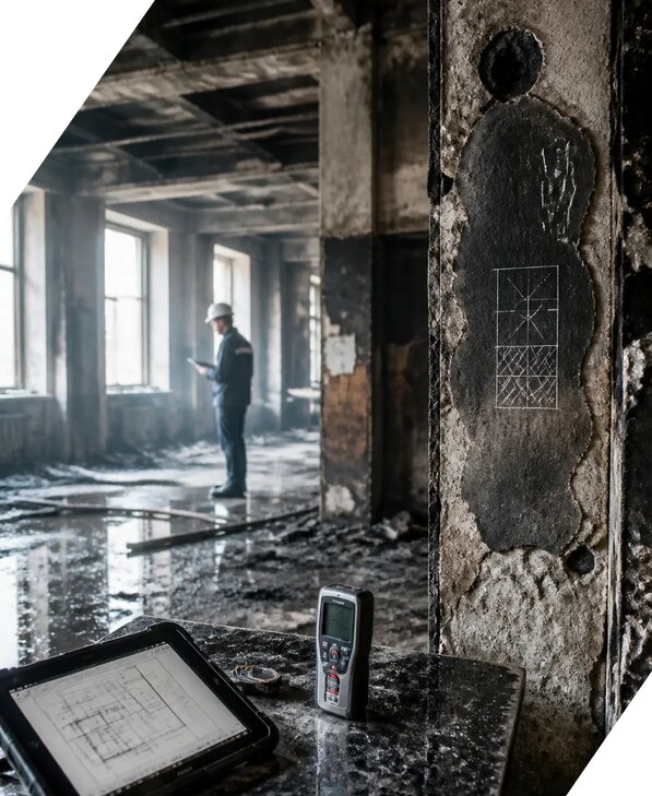 Обследование зданий после пожара в Чебоксарах от 15426 р. | ЭкспертизаРоссия