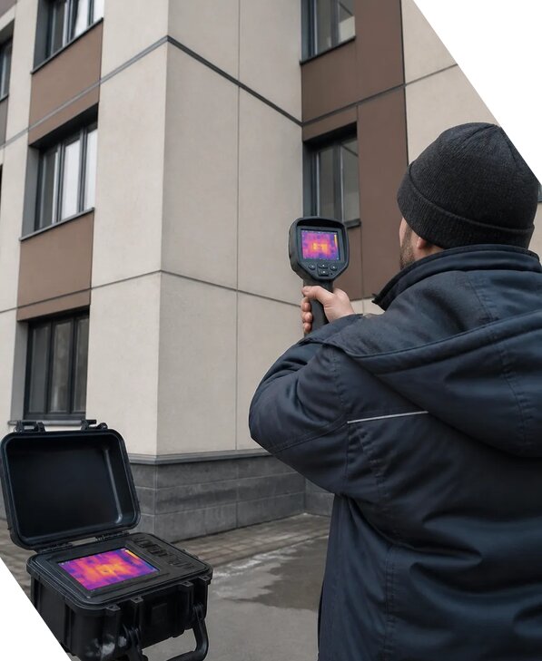 Тепловизионное обследование зданий и сооружений в Чебоксарах